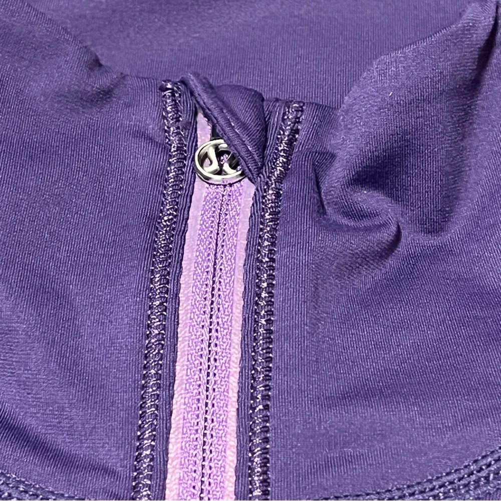 lululemon athletica Half Zip Running Jacket Size 8 - Picture 8 of 10